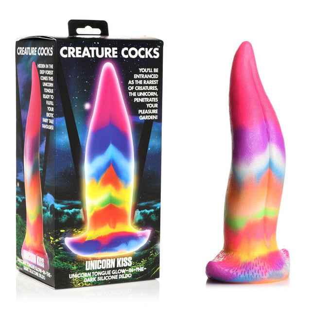 Creature Cocks Unicorn Kiss Silicone Dildo - Naughty by Nature Adult Store
