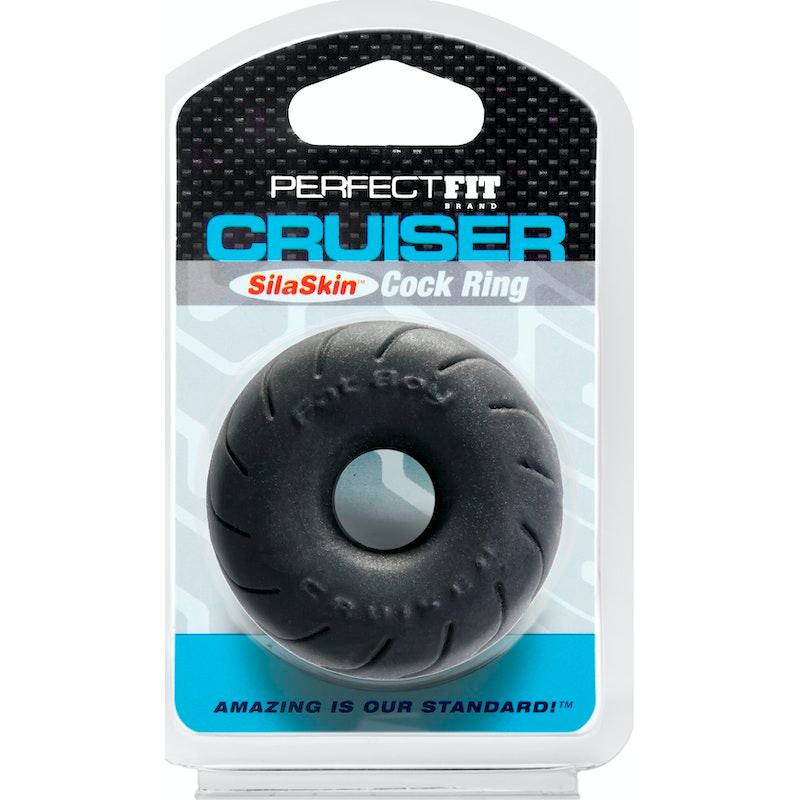 Cruiser Ring 2.5in SilaSkin Black - Lotions & Potions