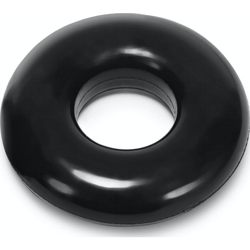 Donut 2 Cockring Large Black - Adult Toys