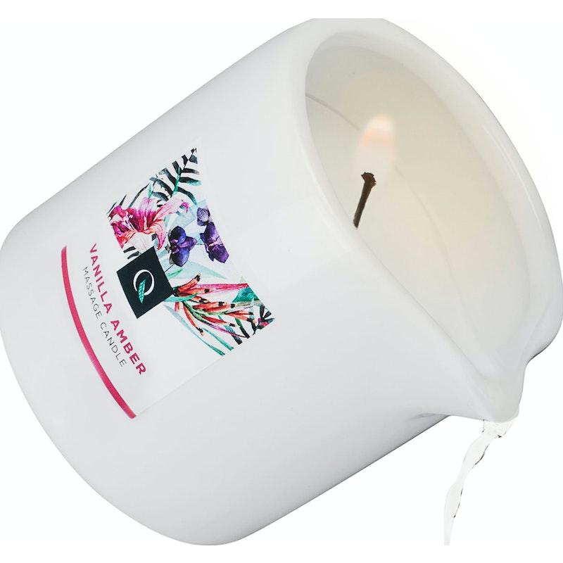 Exotiq Massage Candle Vanilla Amber 200g - Lotions & Potions
