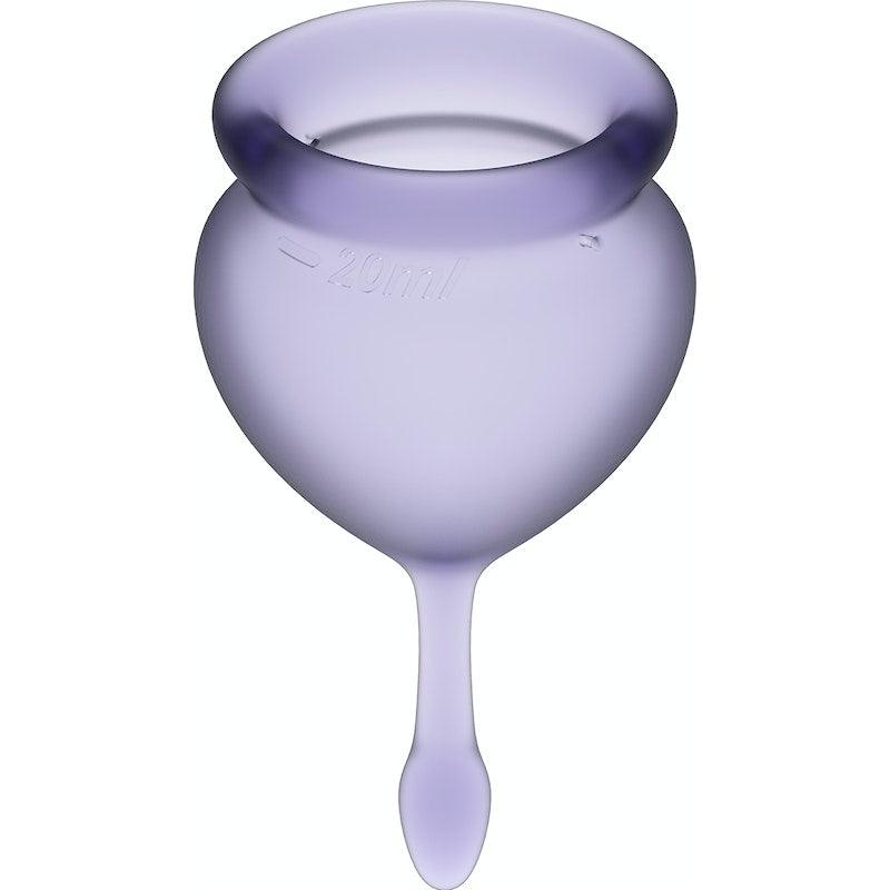 Feel Good Menstrual Cup Lila 2pcs - Adult Toys