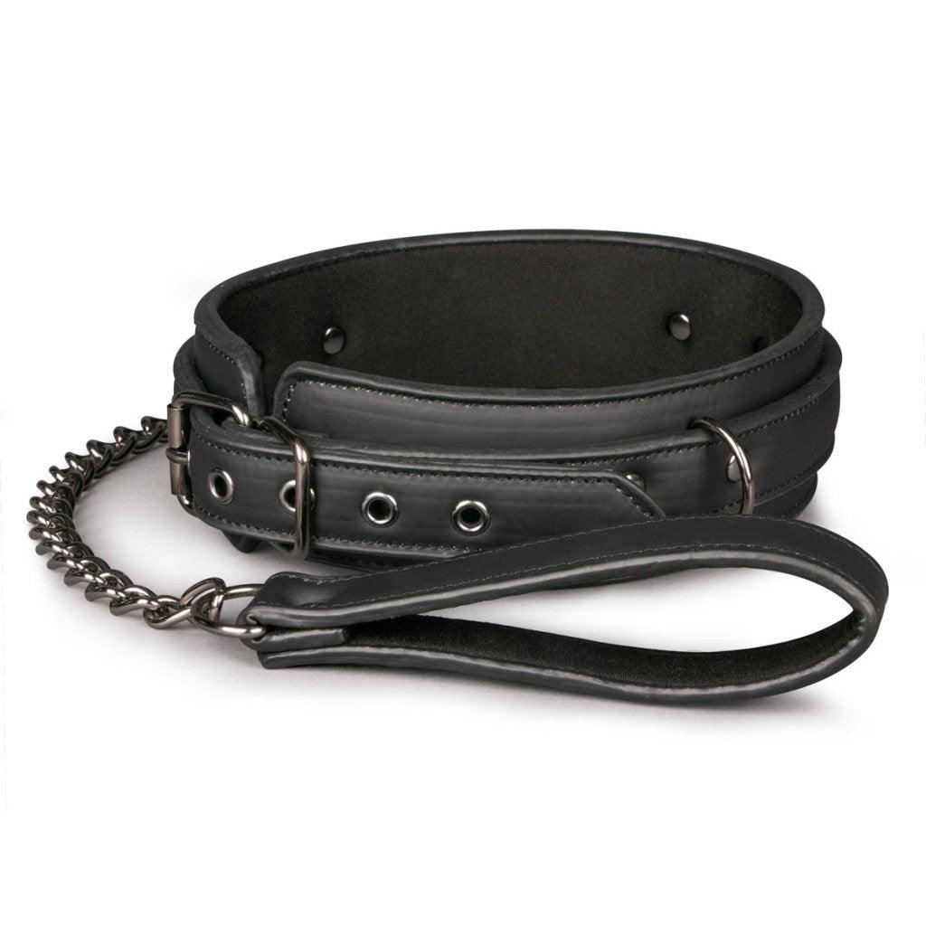 Fetish collar With Leash - Adult Toys