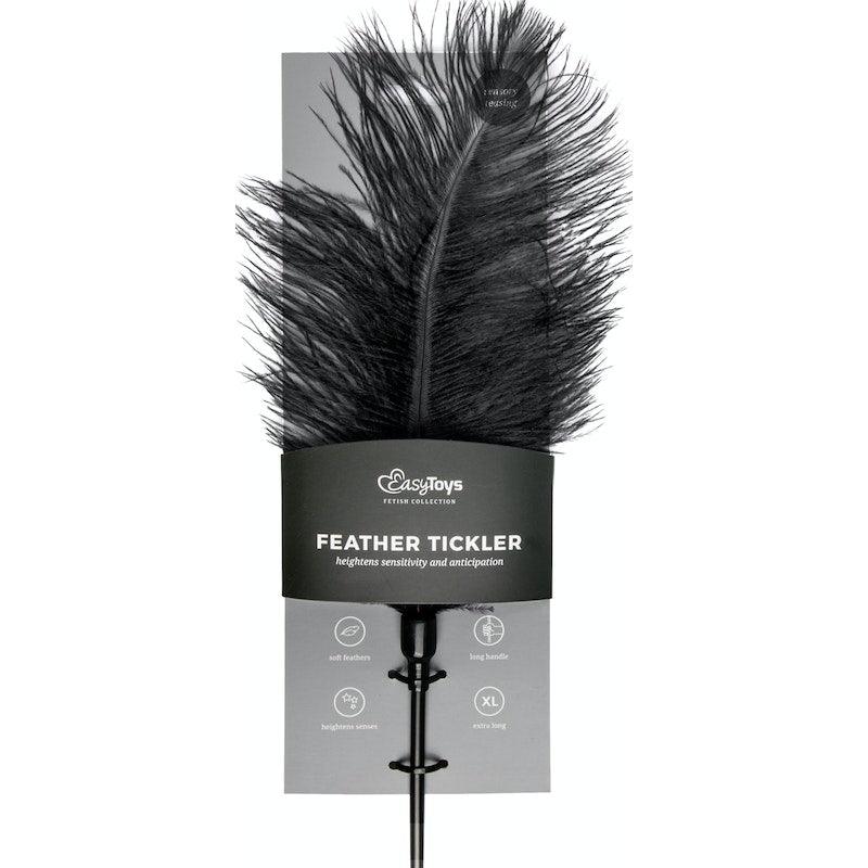 Fetish Collection Black Feather Tickler – Intimate BDSM Tease Toy - Adult Toys