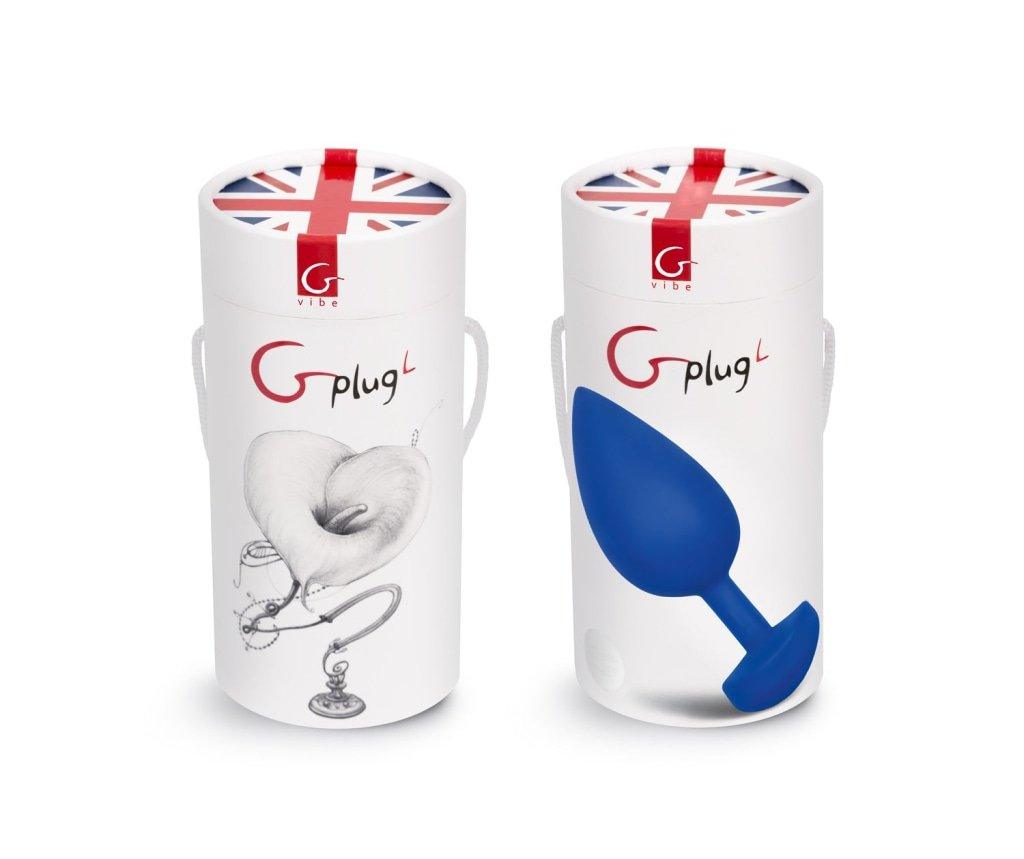 Gplug Large Navy Blue - Naughty by Nature Adult Store