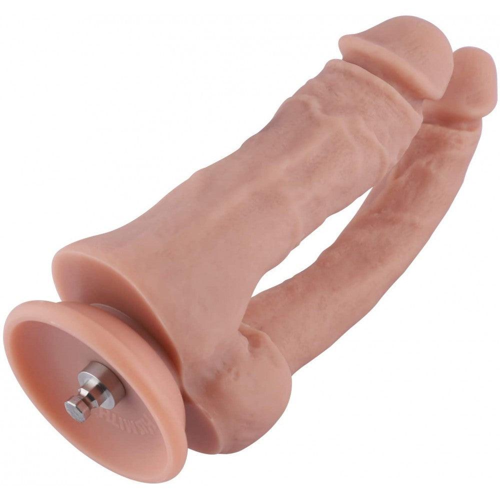 Hismith - 7" Silicone Double Penetrator Dildo (KlicLok) - Naughty by Nature Adult Store