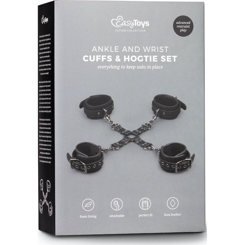 Hogtie With Hand and Ankle Cuffs - Adult Toys