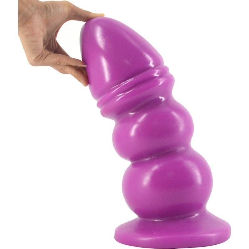 Huge Anal Plug Purple - Naughty by Nature Adult Store