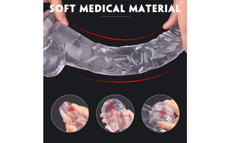 King Kong Dong w Balls Black XL - Naughty by Nature Adult Store