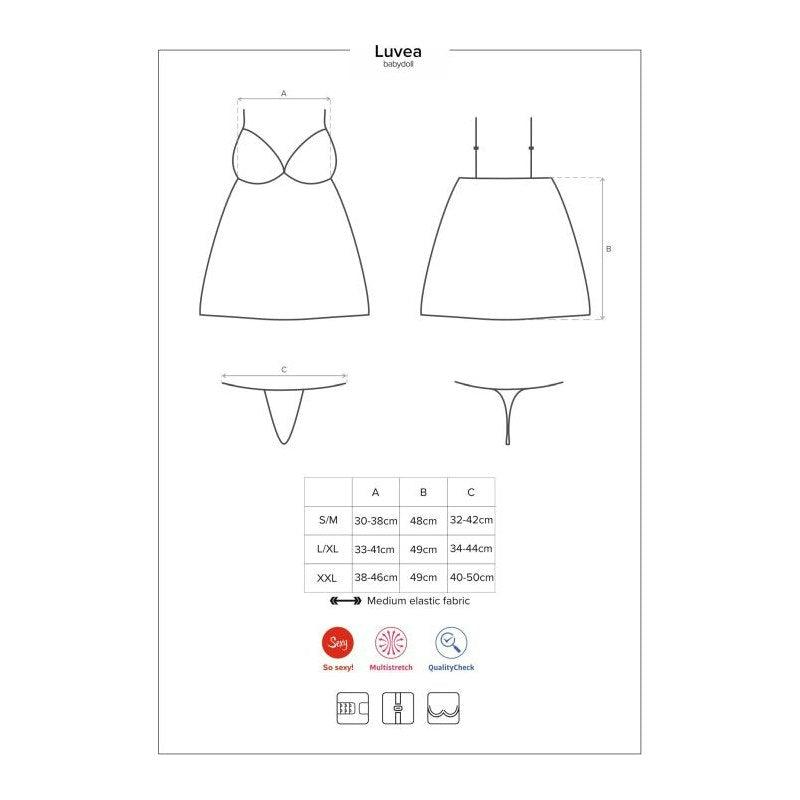 Luvae Babydoll Black - Naughty by Nature Adult Store