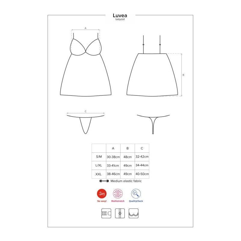 Luvae Babydoll Black - Naughty by Nature Adult Store