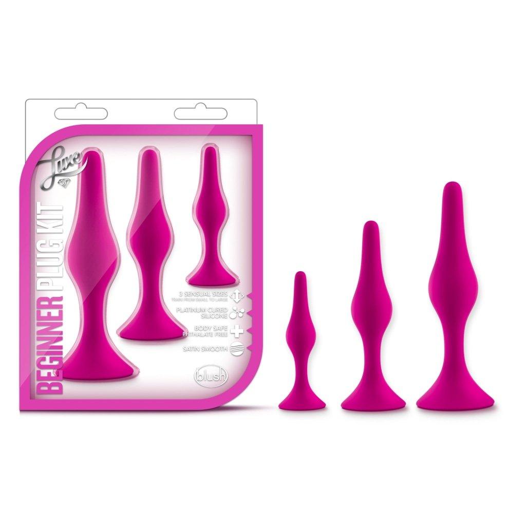 Luxe Beginner Plug Kit Pink - Naughty by Nature Adult Store