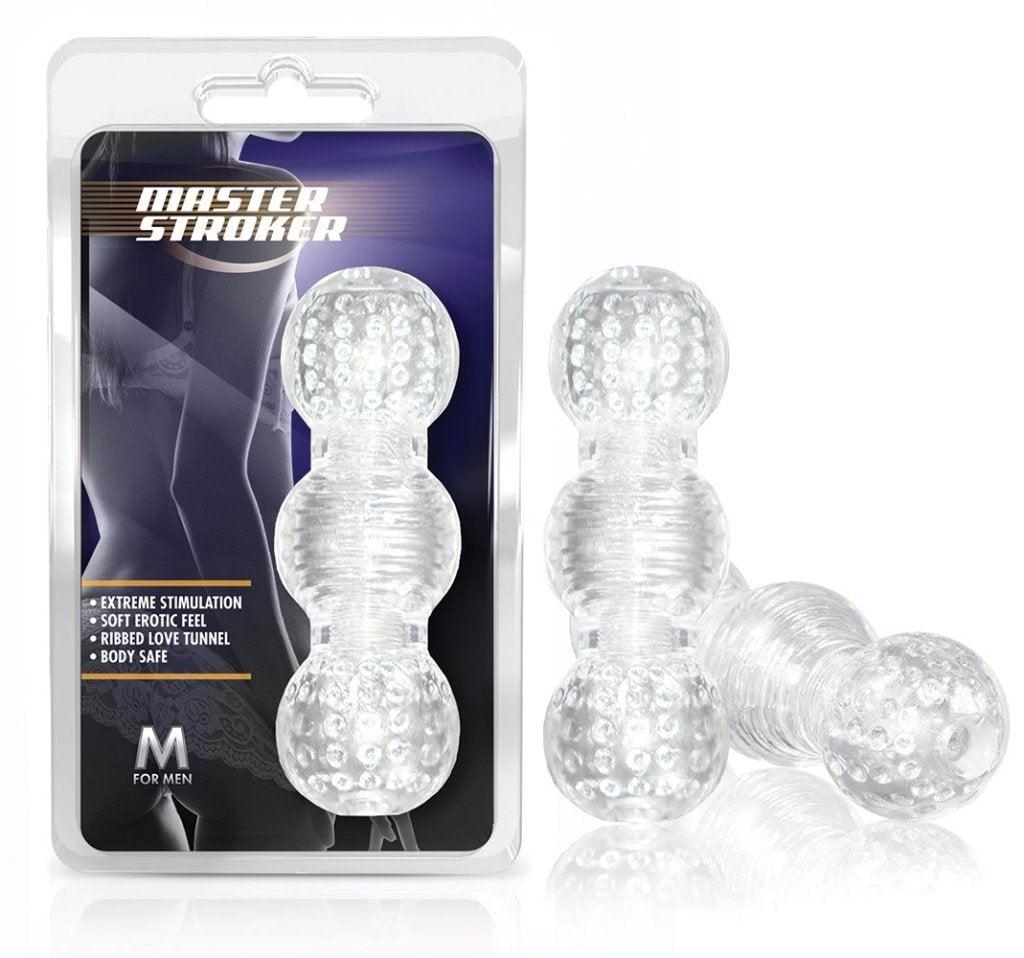M for Men Master Stroker Clear - Naughty by Nature Adult Store