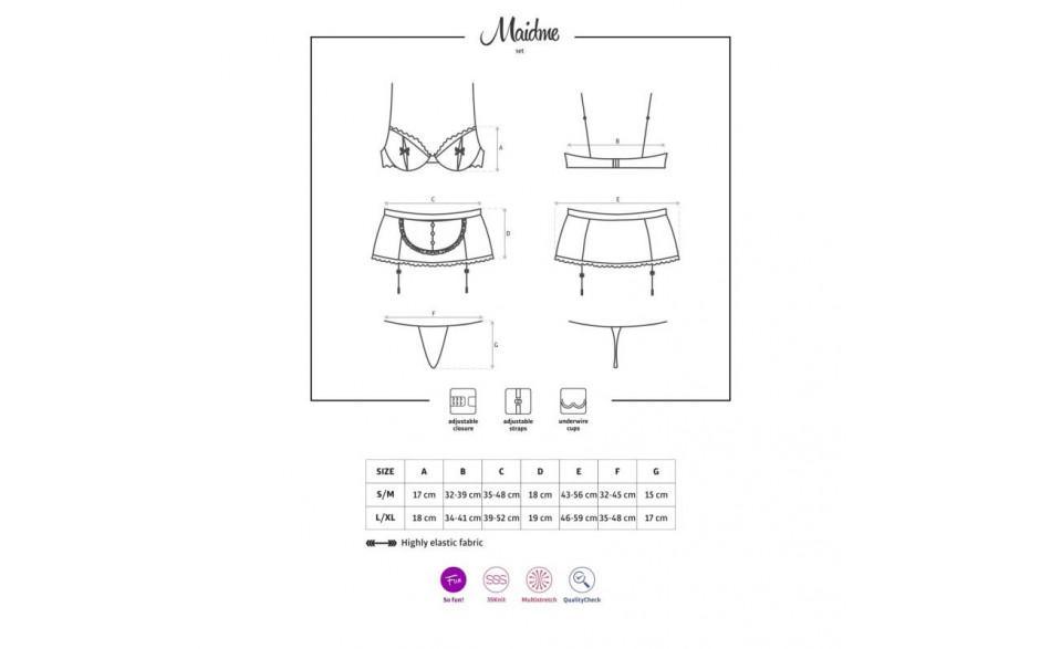 Maidme Set 5 Pc - Lingerie