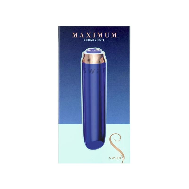 Maximum Comfy Cuff Rechargeable Bullet Blue - Naughty by Nature Adult Store