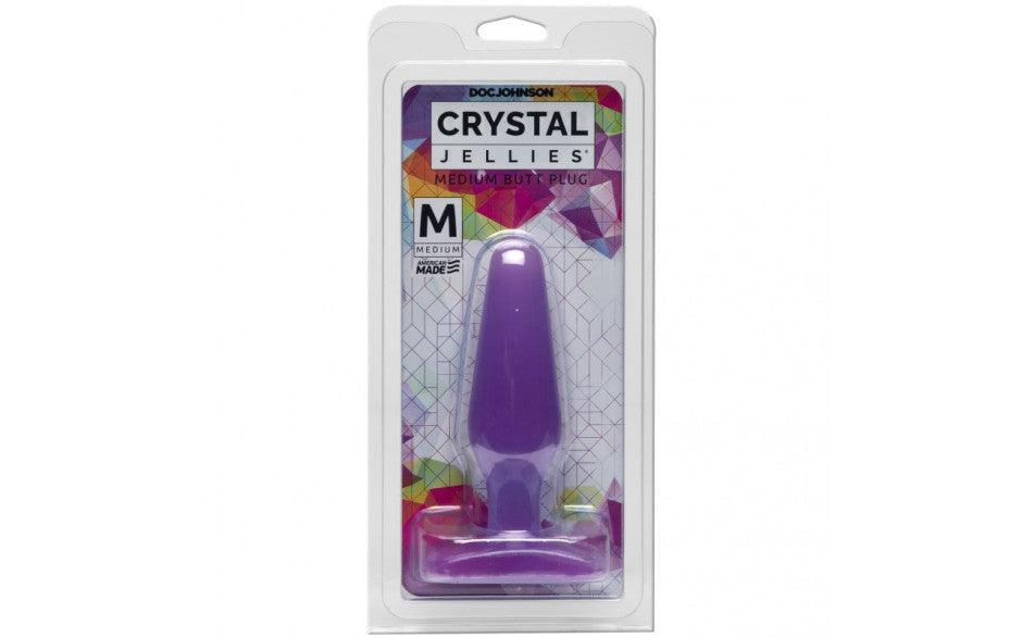 Medium Butt Plug Purple - Adult Toys
