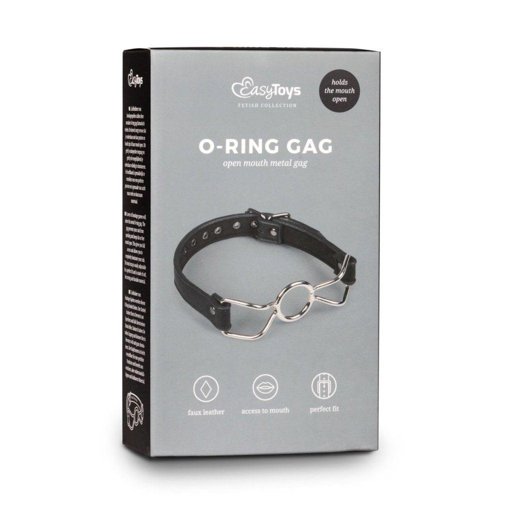 Metal O - Ring Mouth Gag - Adult Toys