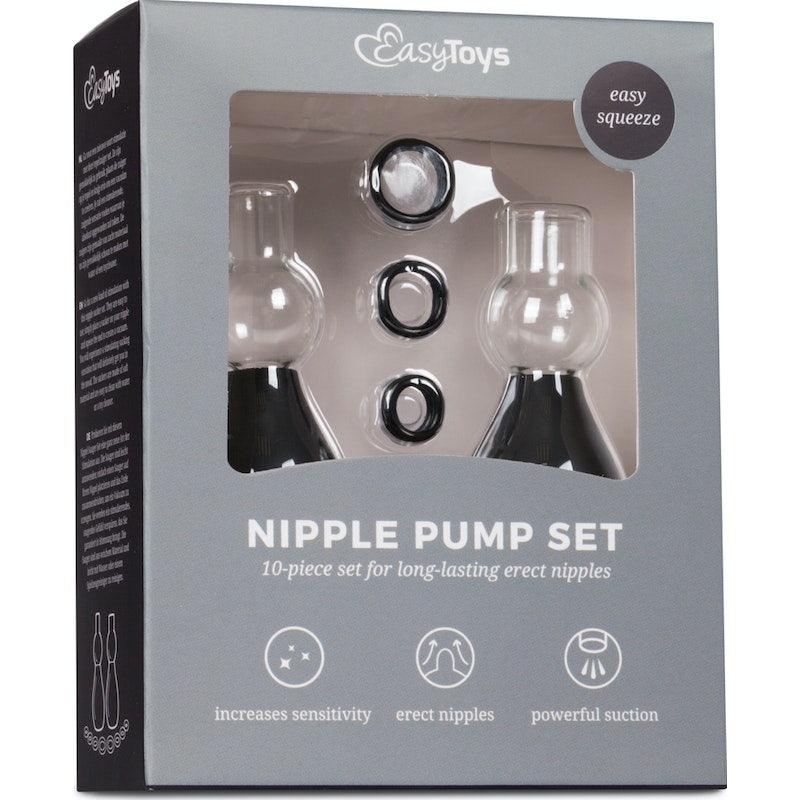 Nipple Sucker Black 2 Pc - Naughty by Nature Adult Store