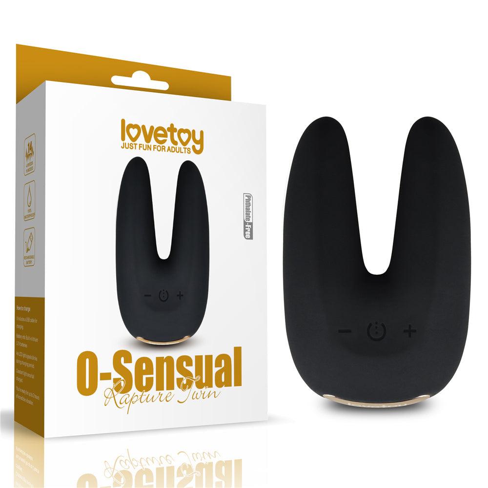 O Sensual Rapture Dual Motor Clit Massager Vibrator - Naughty by Nature Adult Store