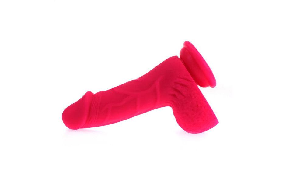 Pedro Thick Realistic Cock w Balls Pink - Adult Toys