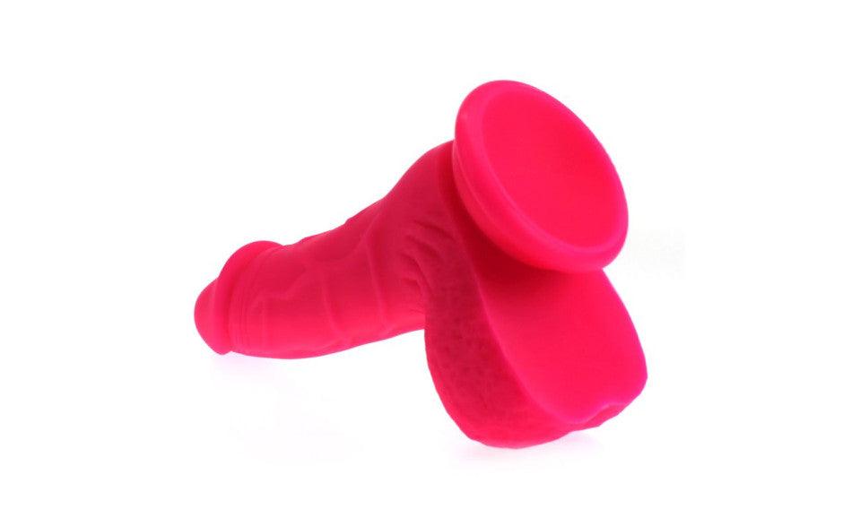 Pedro Thick Realistic Cock w Balls Pink - Adult Toys