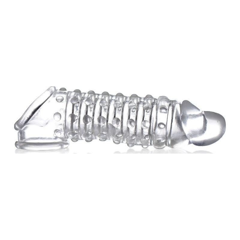 Penis Enhancer Sleeve 1.5in Clear - Adult Toys