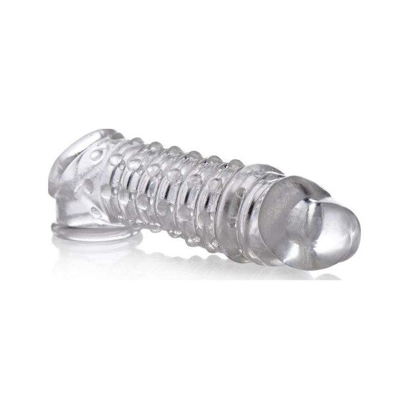 Penis Enhancer Sleeve 1.5in Clear - Adult Toys