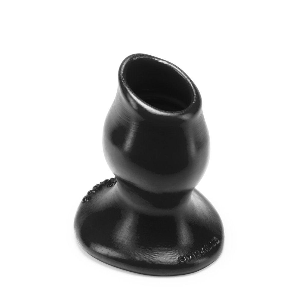 Pighole 2 Hollow Plug Medium Black - Naughty by Nature Adult Store
