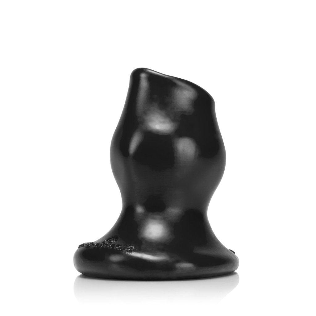 Pighole 2 Hollow Plug Medium Black - Naughty by Nature Adult Store