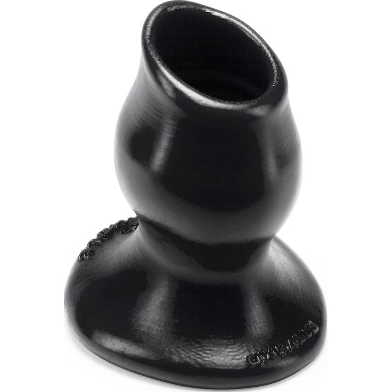 Pighole 2 Hollow Plug Medium Black - Naughty by Nature Adult Store
