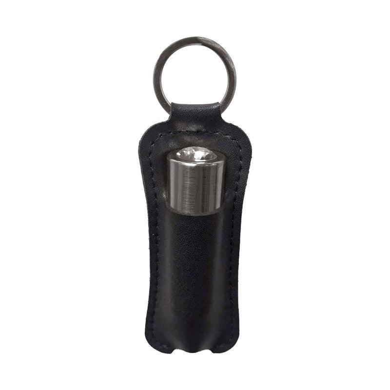 Power Bullet First Class 6cm Rechargeable w Crystal Gun Metal - Adult Toys