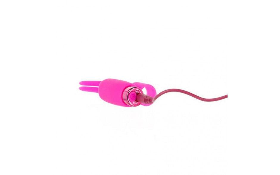 Power Bullet Teasing Tongue w Rechargeable Bullet Pink - Adult Toys
