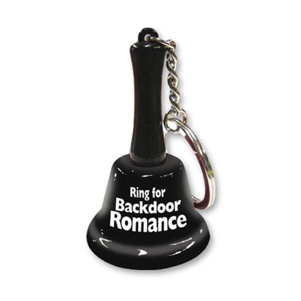 Ring For Backdoor Romance Keychain Bell - Novelty Keychain - Naughty by Nature Adult Store