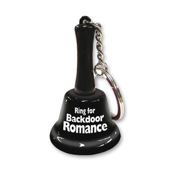 Ring For Backdoor Romance Keychain Bell - Novelty Keychain - Naughty by Nature Adult Store