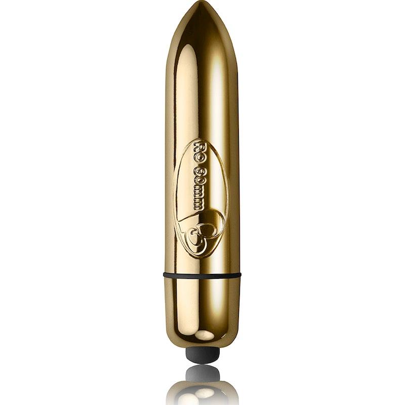 RO - 80 Single Speed Bullet Champagne Gold - Adult Toys