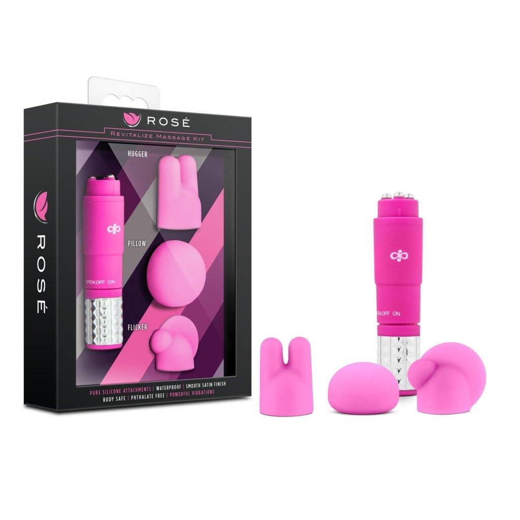 Rose Revitalize Massage Kit Pink - Naughty by Nature Adult Store