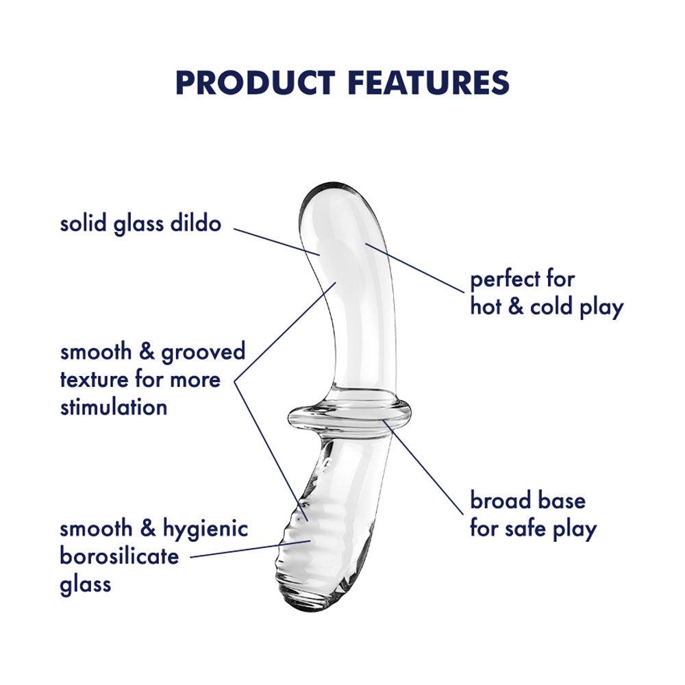 Satisfyer Double Crystal - GLASS TOYS - PREMIUM