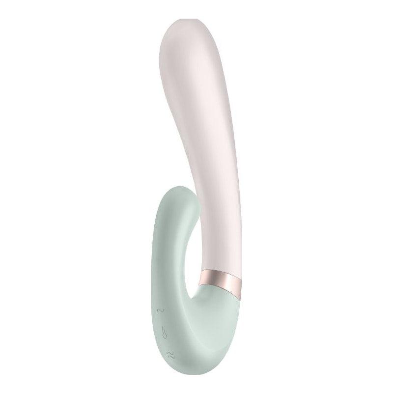 Satisfyer Heat Wave Connect App Warming Rabbit Vibrator Mint - Adult Toys