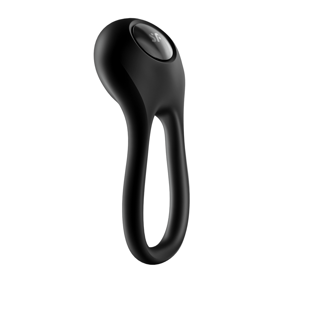 Satisfyer Majestic Duo Double Cockring | Rechargeable Silicone - Black - Adult Toys