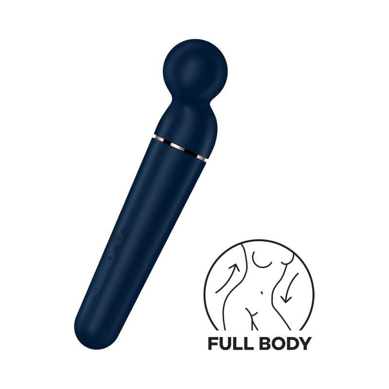 Satisfyer Planet Wand - er Black - Adult Toys