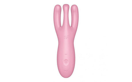 Satisfyer Threesome 4 Connect App Layon Vibrator Pink - Naughty by Nature Adult Store
