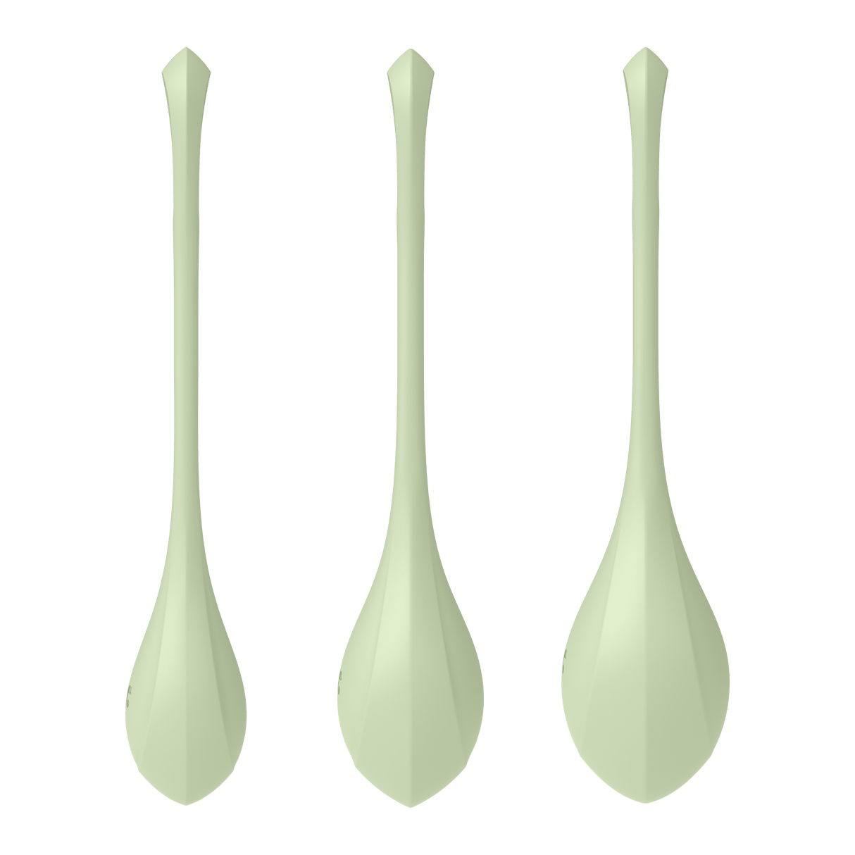 Satisfyer Yoni Power Balls 2 Green 3 Pc Set - Naughty by Nature Adult Store