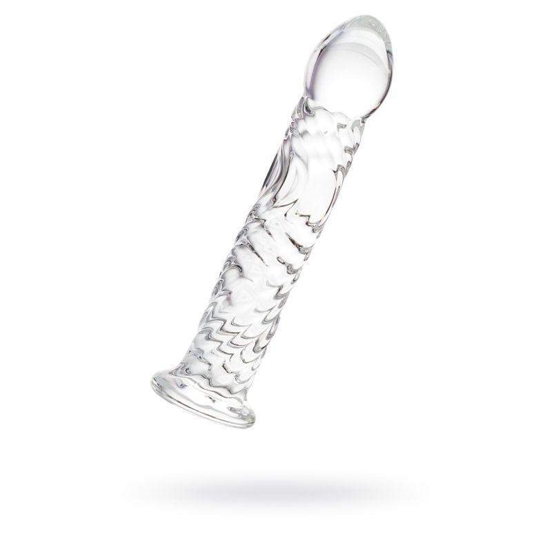 Sexus Glass Dildo Clear 16cm - Adult Toys