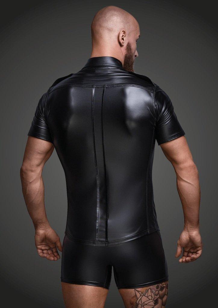 Sexy And Elegant Shirt With Front Pockets - Lingerie