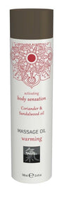Shiatsu Massage Oil Warming Coriander And Sandalwood Oil 100ml - Naughty by Nature Adult Store