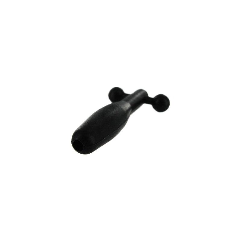 Silicone Cum - Thru Barbell Penis Plug - Adult Toys
