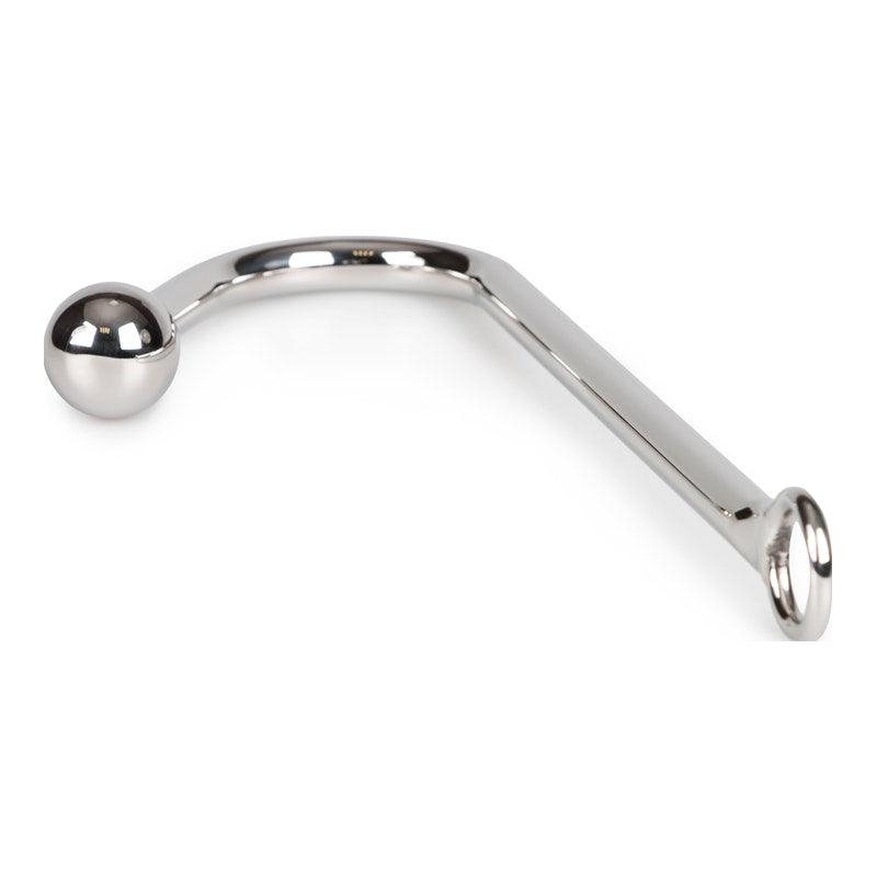 Sinner Metal Anal Bondage Hook with Ball – Temperature Play Tool - Adult Toys