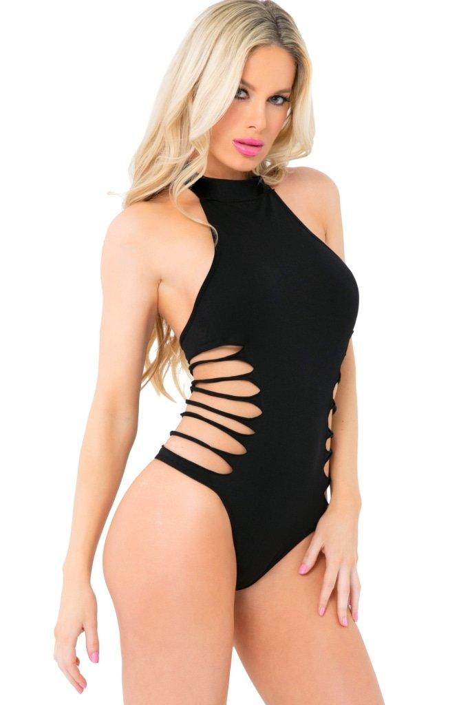 Slit N Spin Bodysuit - Naughty by Nature Adult Store