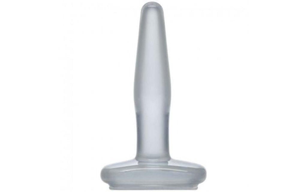 Small Butt Plug Clear - Naughty by Nature Adult Store