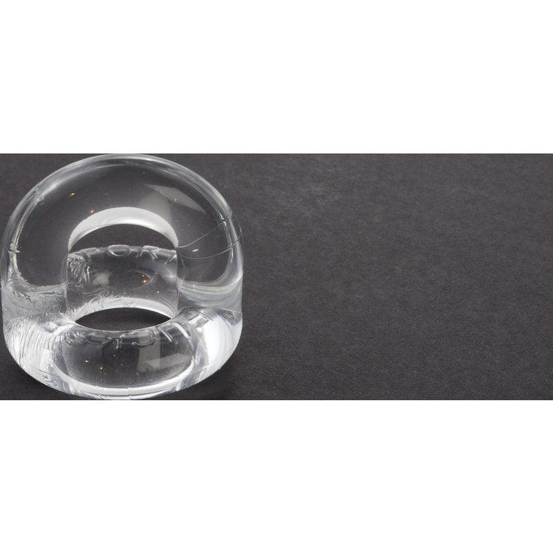 Sport Fucker Universal Cockring Clear - Adult Toys