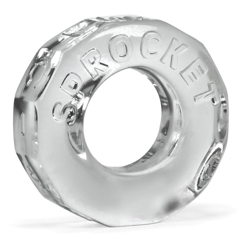 Sprocket Cockring Clear - Naughty by Nature Adult Store